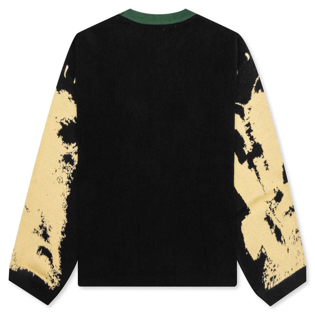 Ornaments Knit Sweater - Green/Black - Image 2