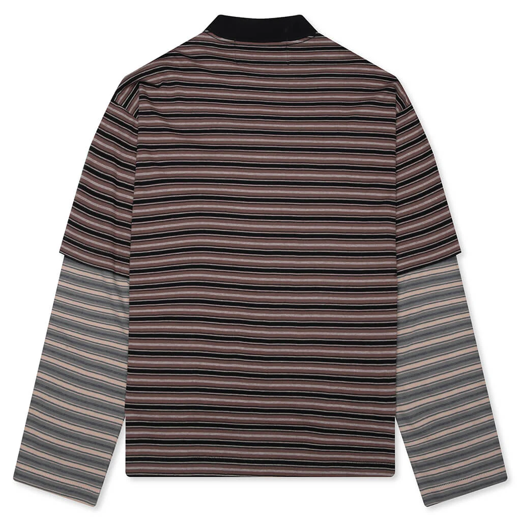 Skeleton Stripe Long Sleeve Tee - Stripe - Image 2