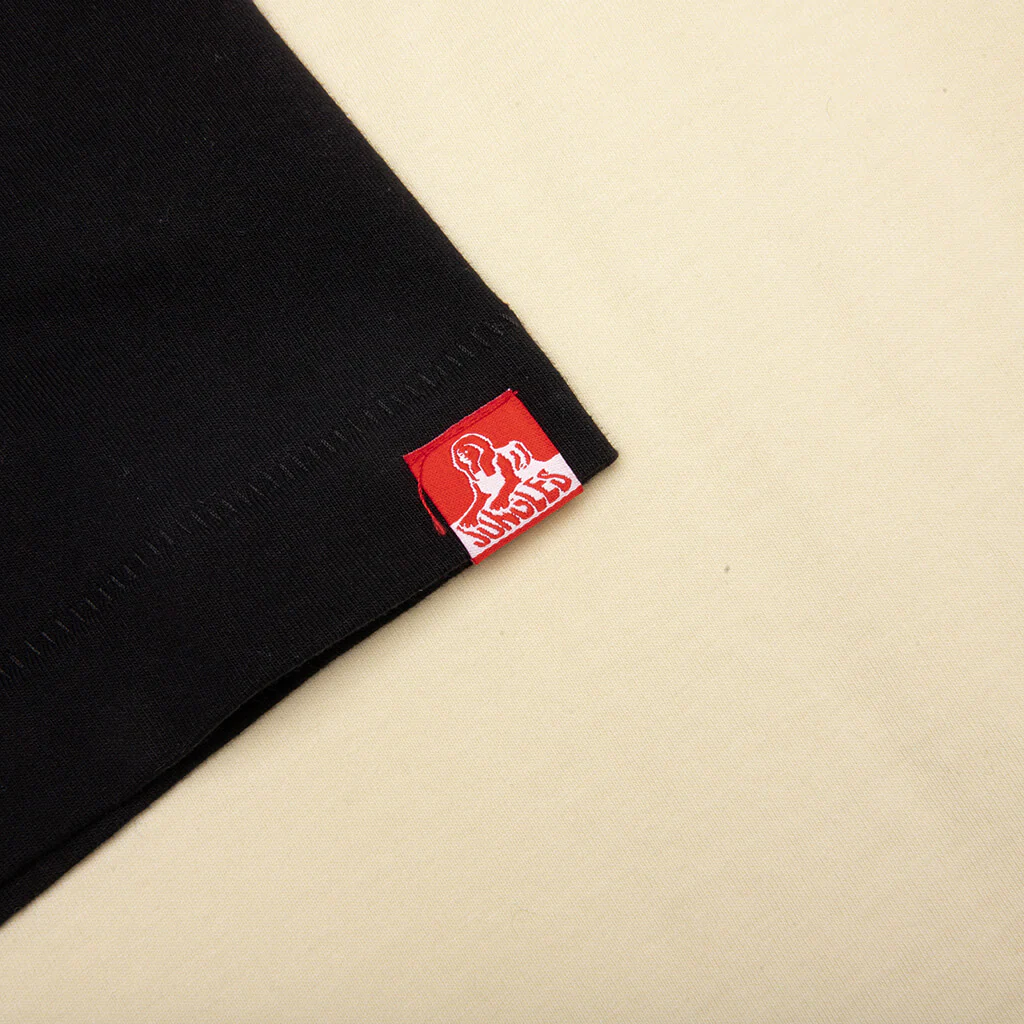 Take It Easy Tee - Black/White - Image 4