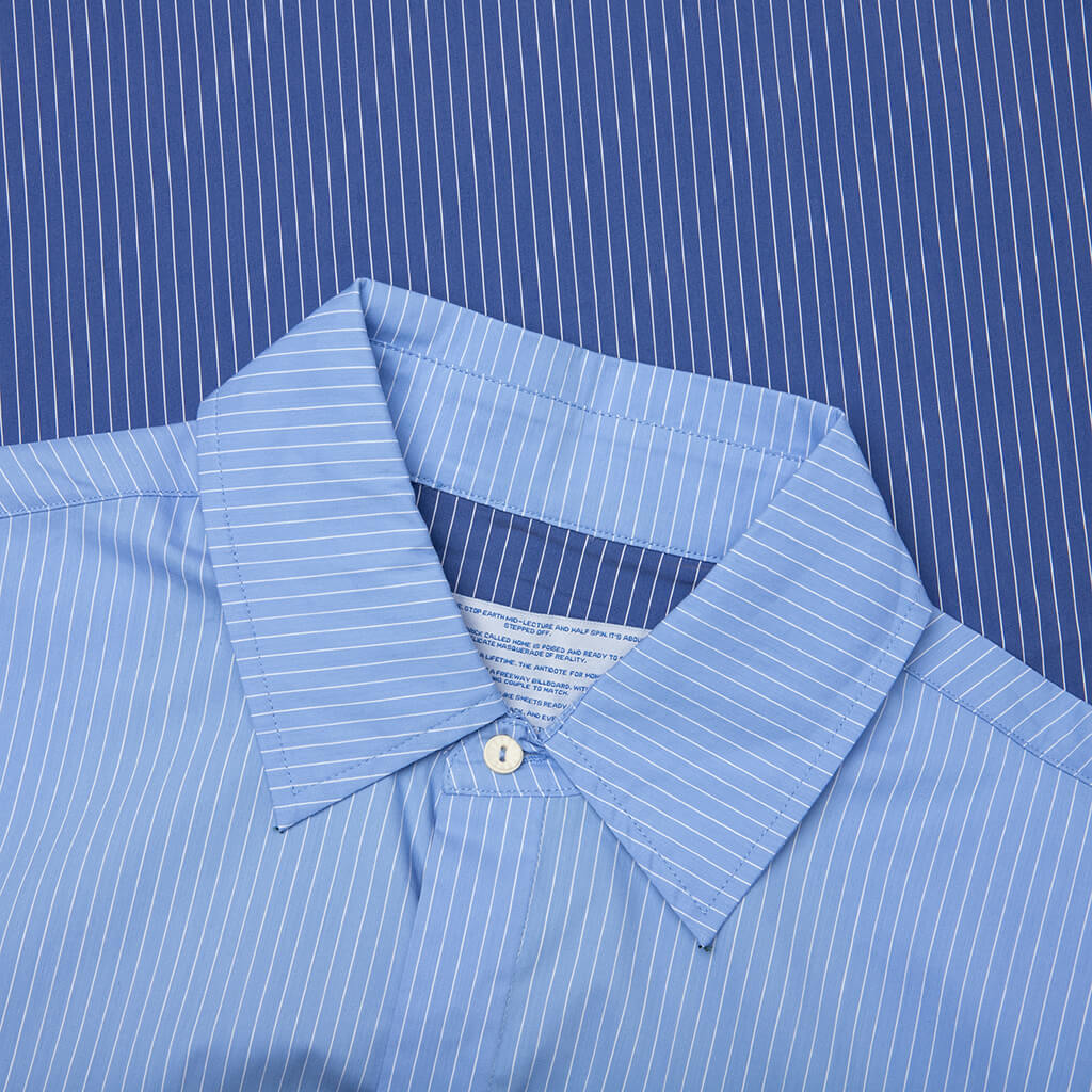 Togetherness Business Shirt - Pinstripe Blue - Image 3