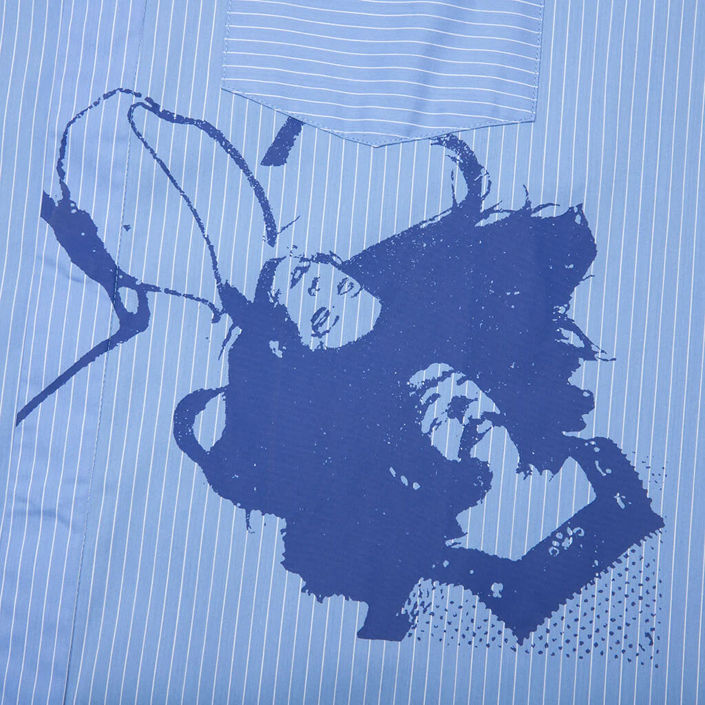 Togetherness Business Shirt - Pinstripe Blue - Image 4