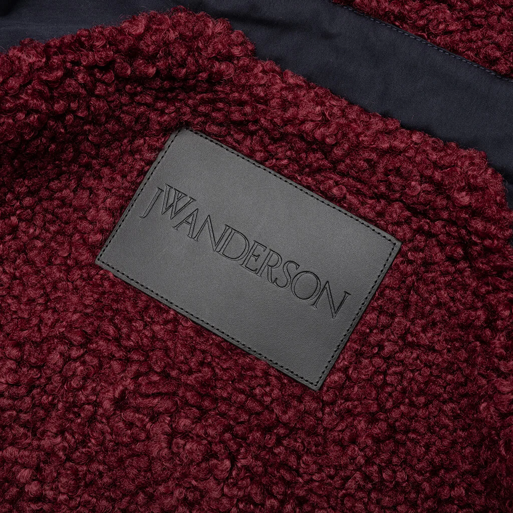 Colour Block Fleece Track Top - Image 4