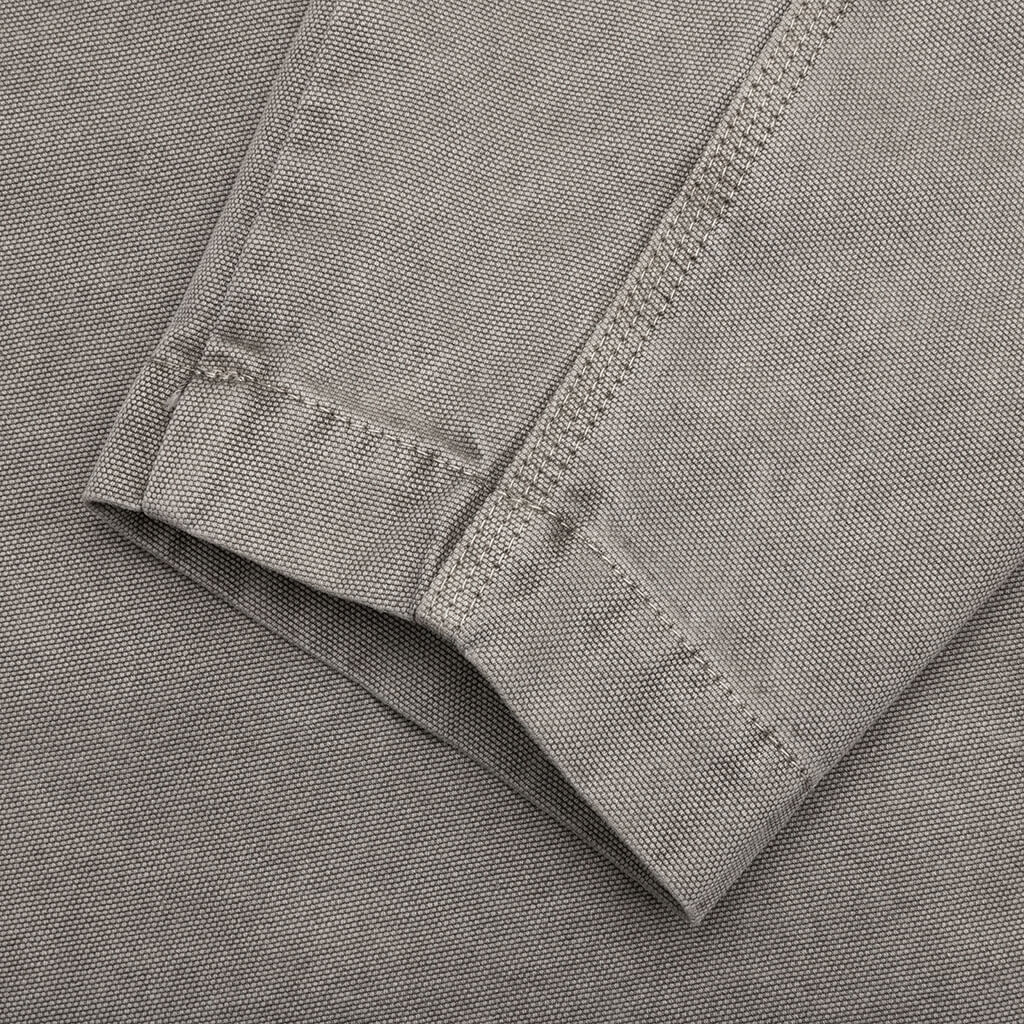 Garment Dye Hoodie - Grey - Image 6