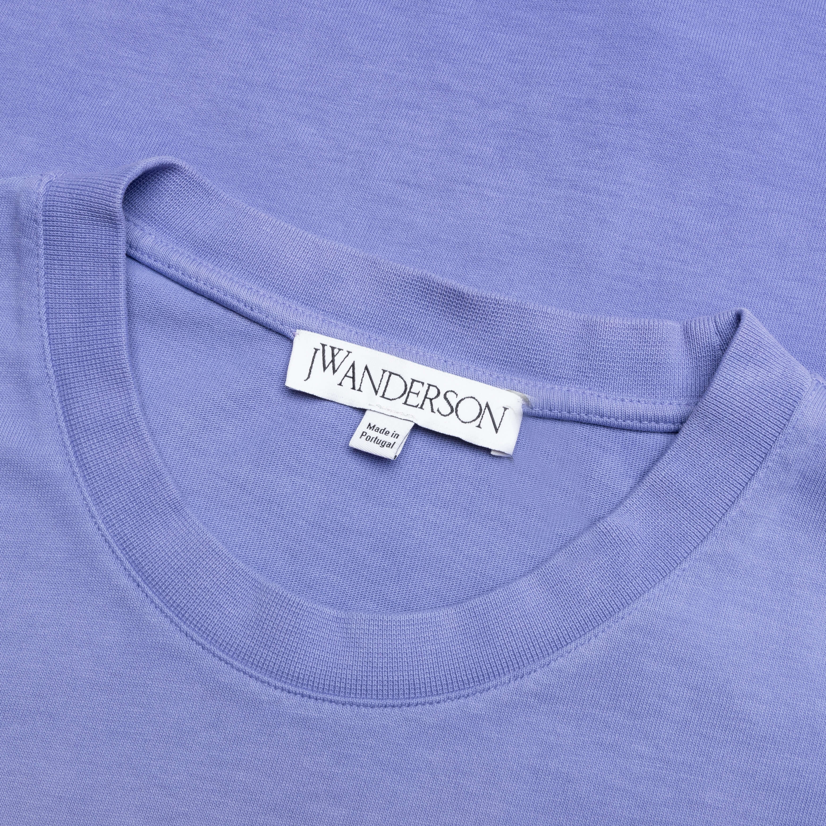Logo Embroidery Gradient T-Shirt - Lavender - Image 3