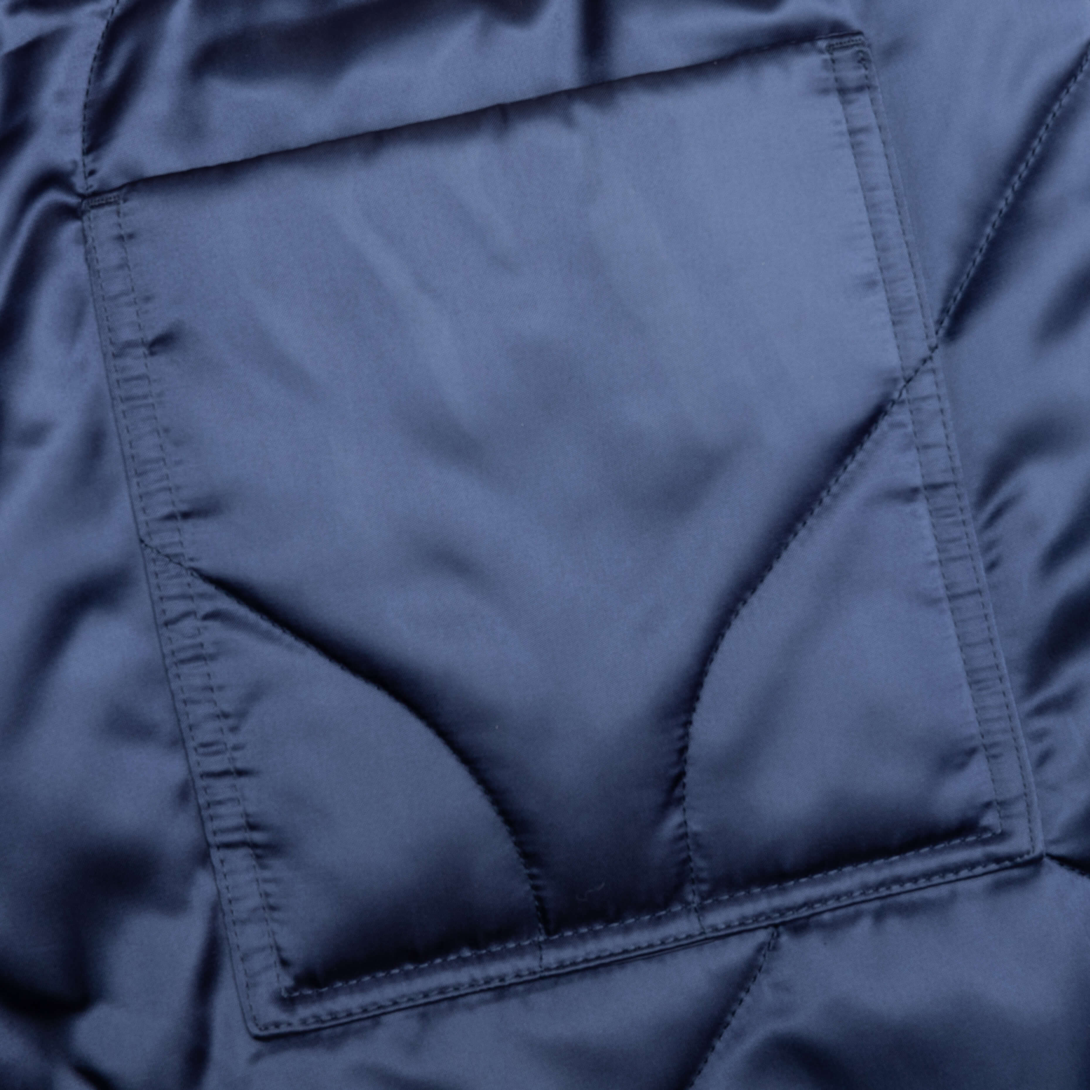 Quilted Shorts - Light Indigo - Image 5
