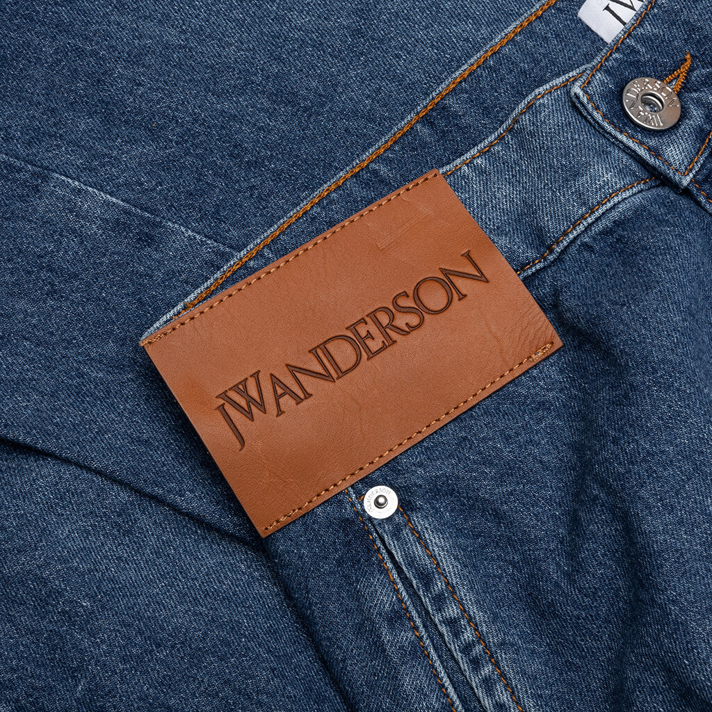 Twisted Workwear Jeans - Light Blue - Image 3