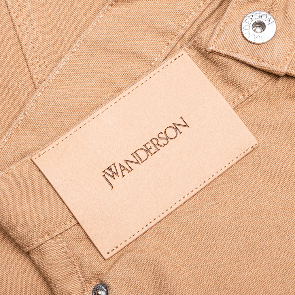 Twisted Workwear Trousers - Flax - Image 3