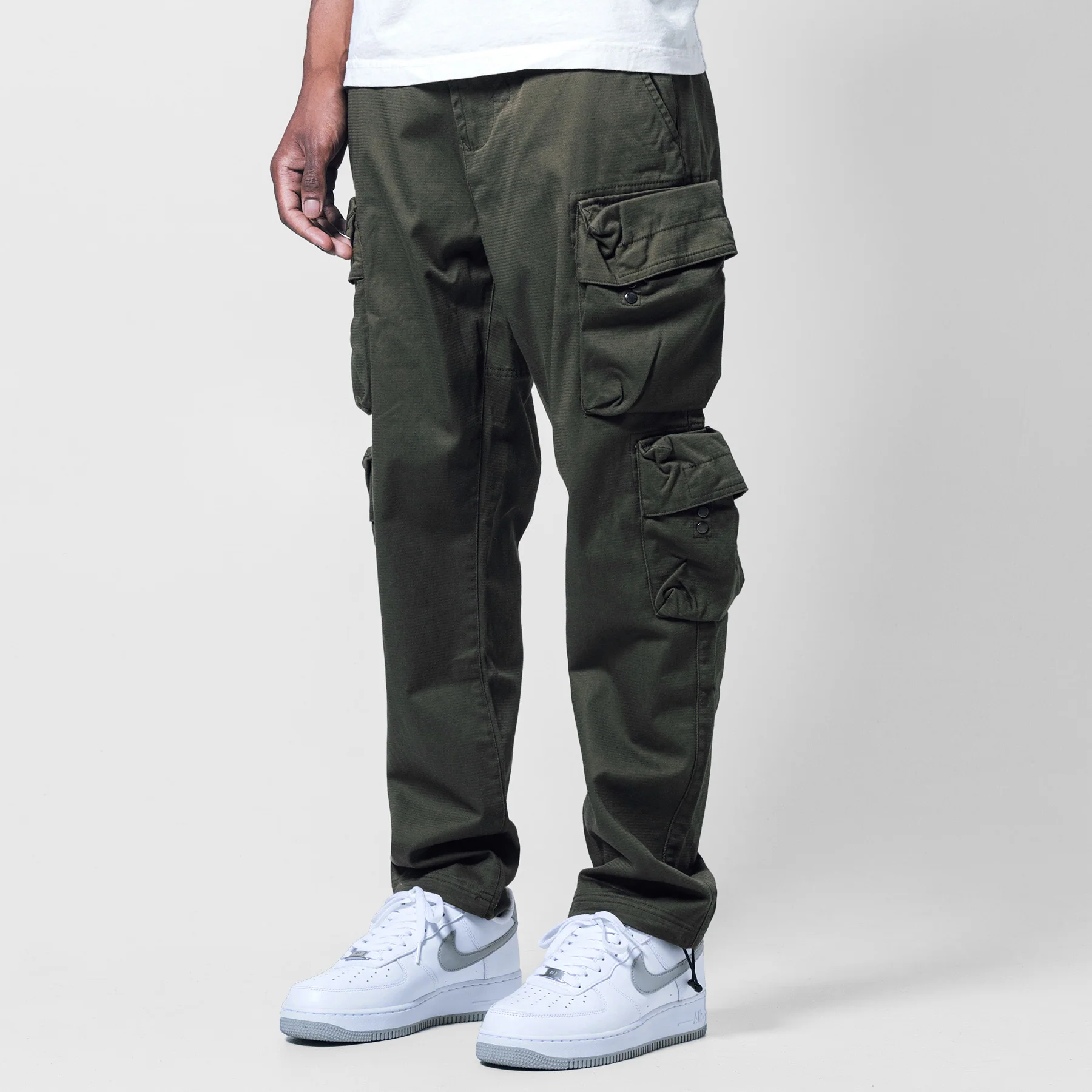 Keane Cargo Pants - Sage - Image 8