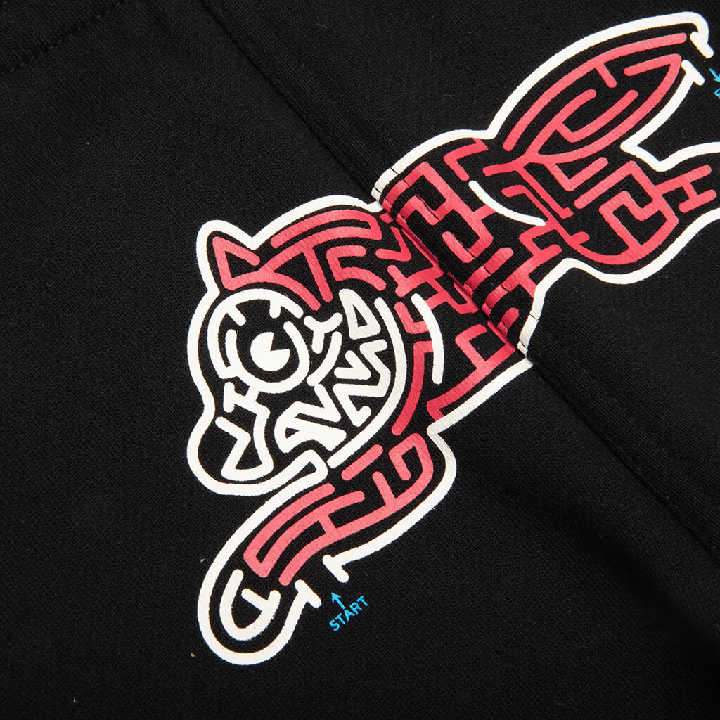 Kid's Labyrinth Sweatpant - Black - Image 3