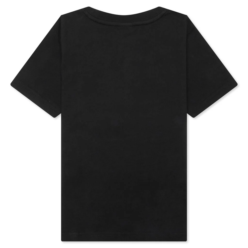 Kid's Puzzled Dog S/S Tee - Black - Image 2