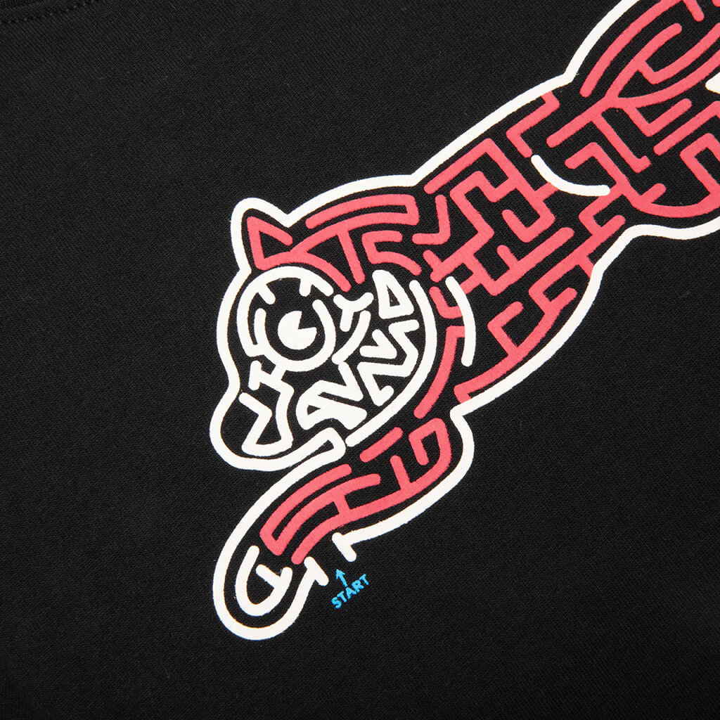 Kid's Puzzled Dog S/S Tee - Black - Image 3