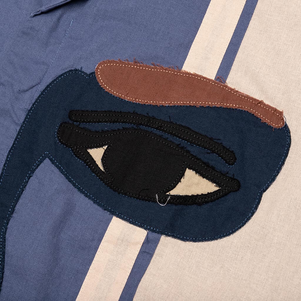 Face Camo Shirt - Blue - Image 3
