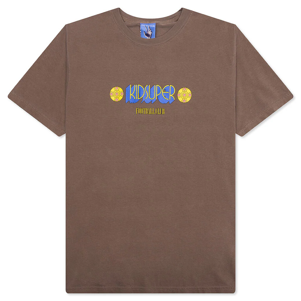 Football Club Tee - Brown