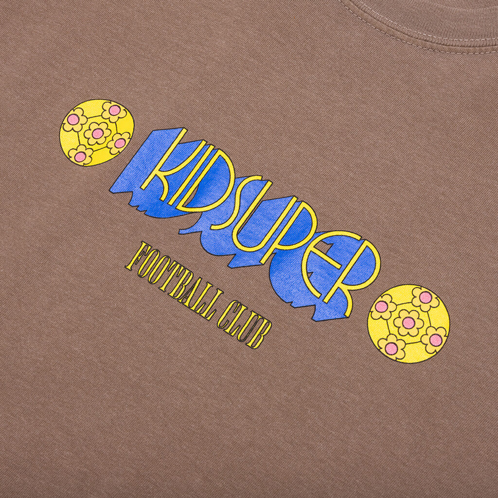 Football Club Tee - Brown - Image 3