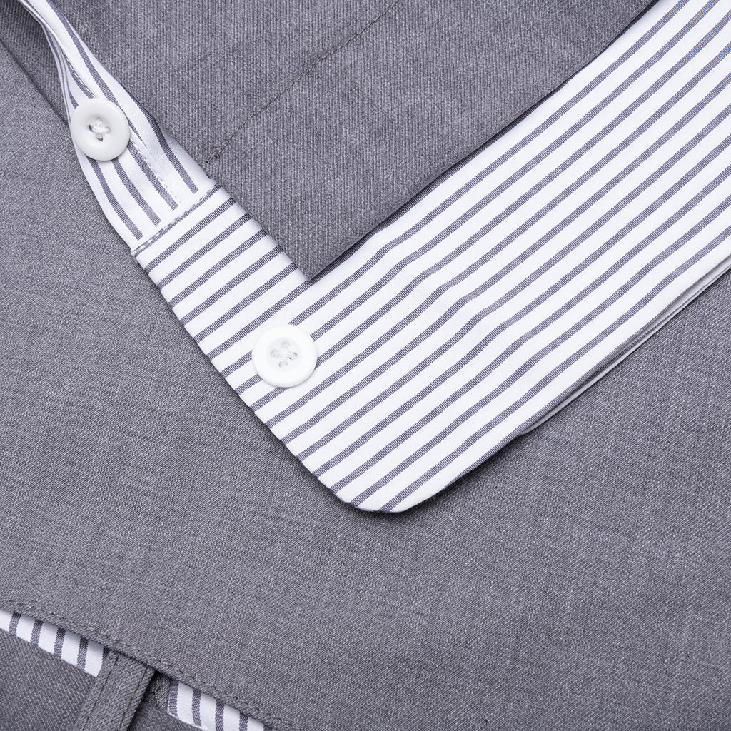 Removeable Panels Trousers - Grey - Image 4