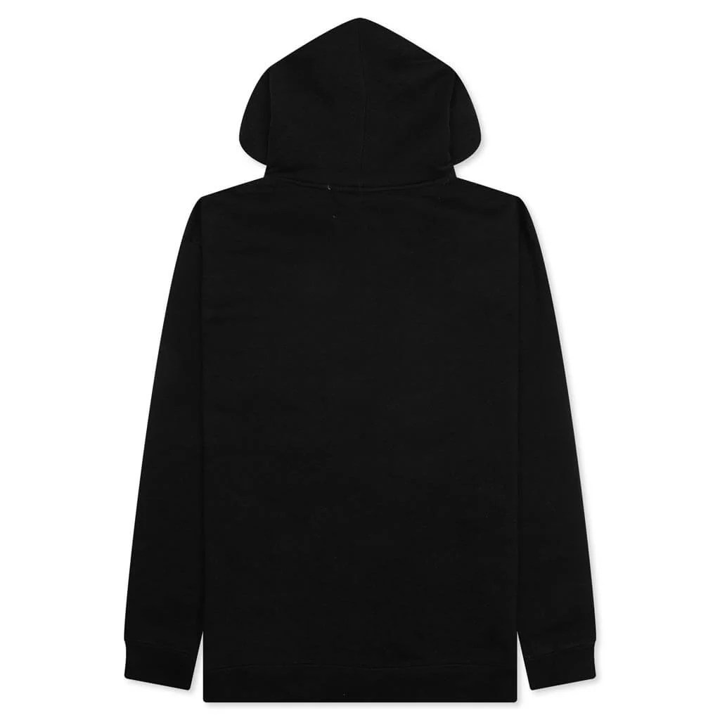 Script Logo Hoodie - Black - Image 2