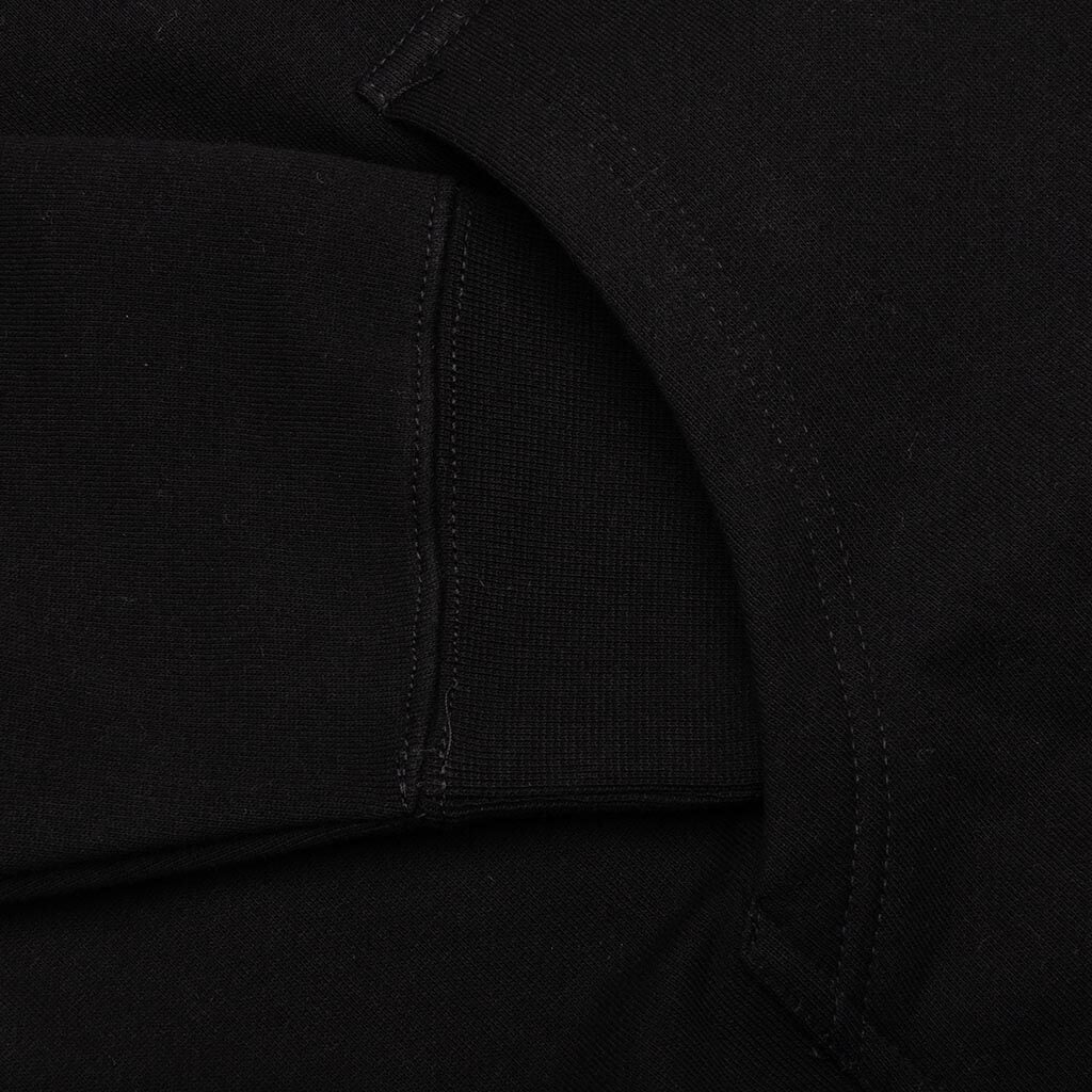 Script Logo Hoodie - Black - Image 4