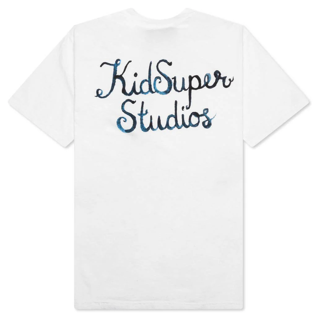Script Logo Tee - White - Image 2