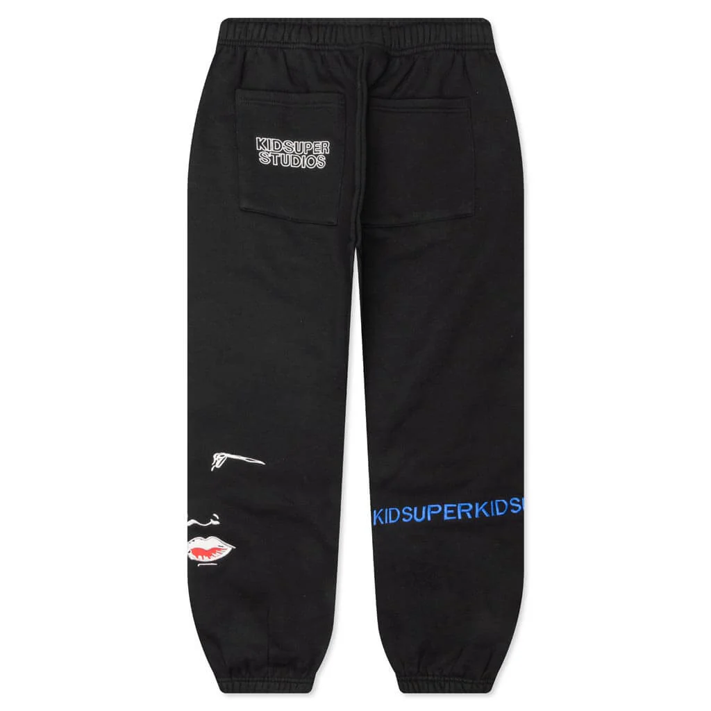 Super Sweatpants - Black - Image 2
