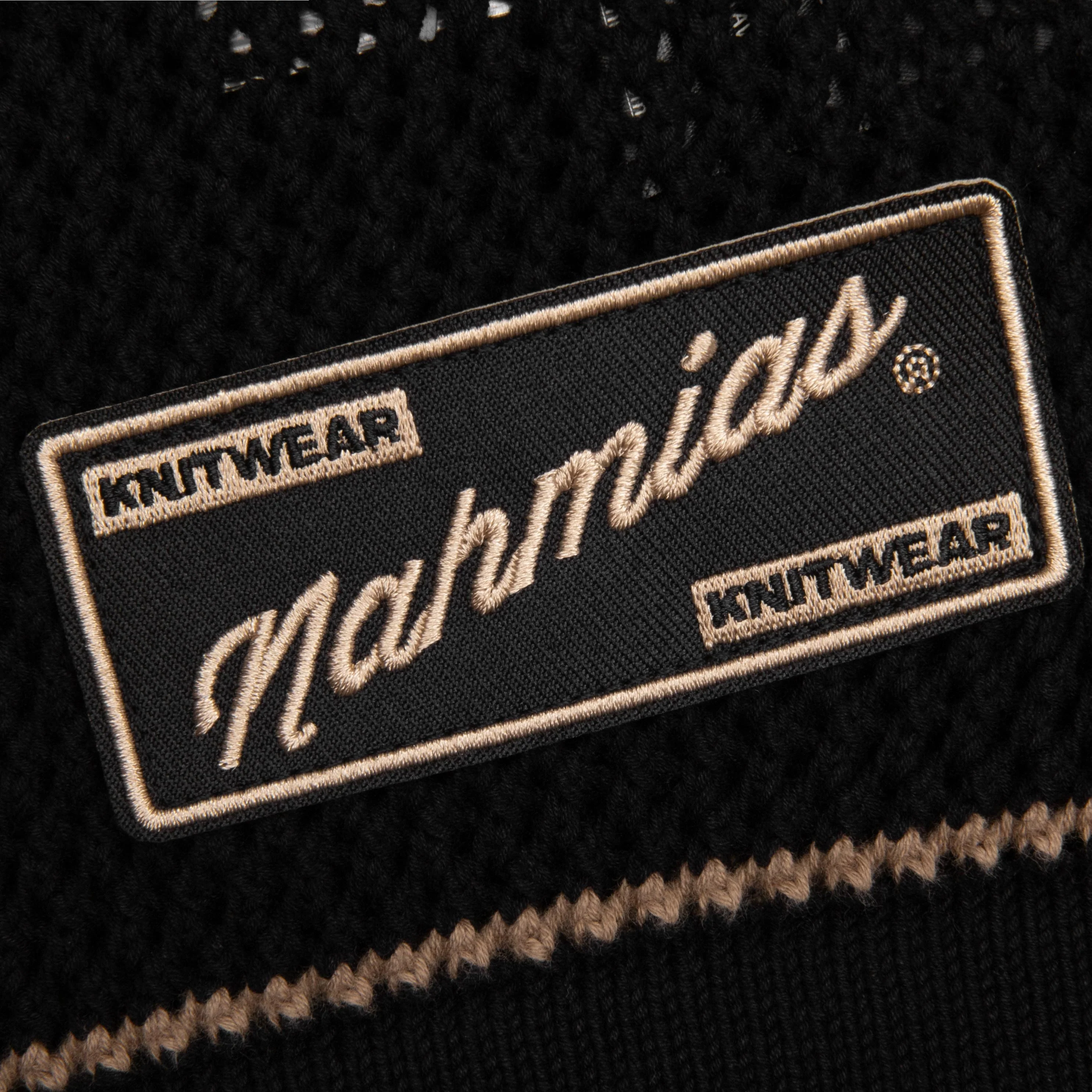 Knit 24 Football Shirt - Black - Image 3