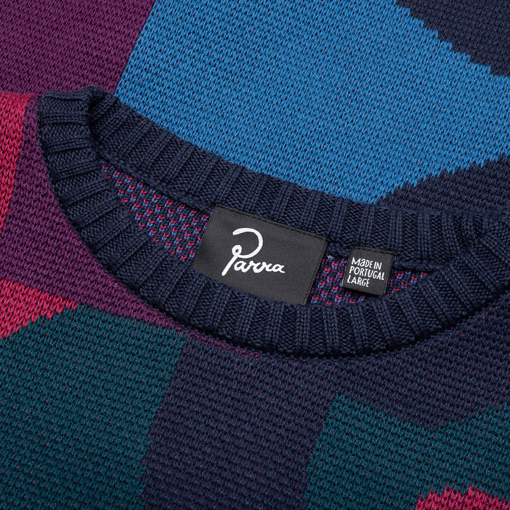 Knotted Knitted Pullover - Multi - Image 3