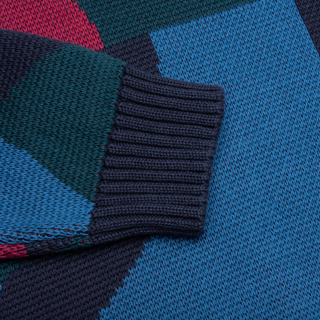 Knotted Knitted Pullover - Multi - Image 5