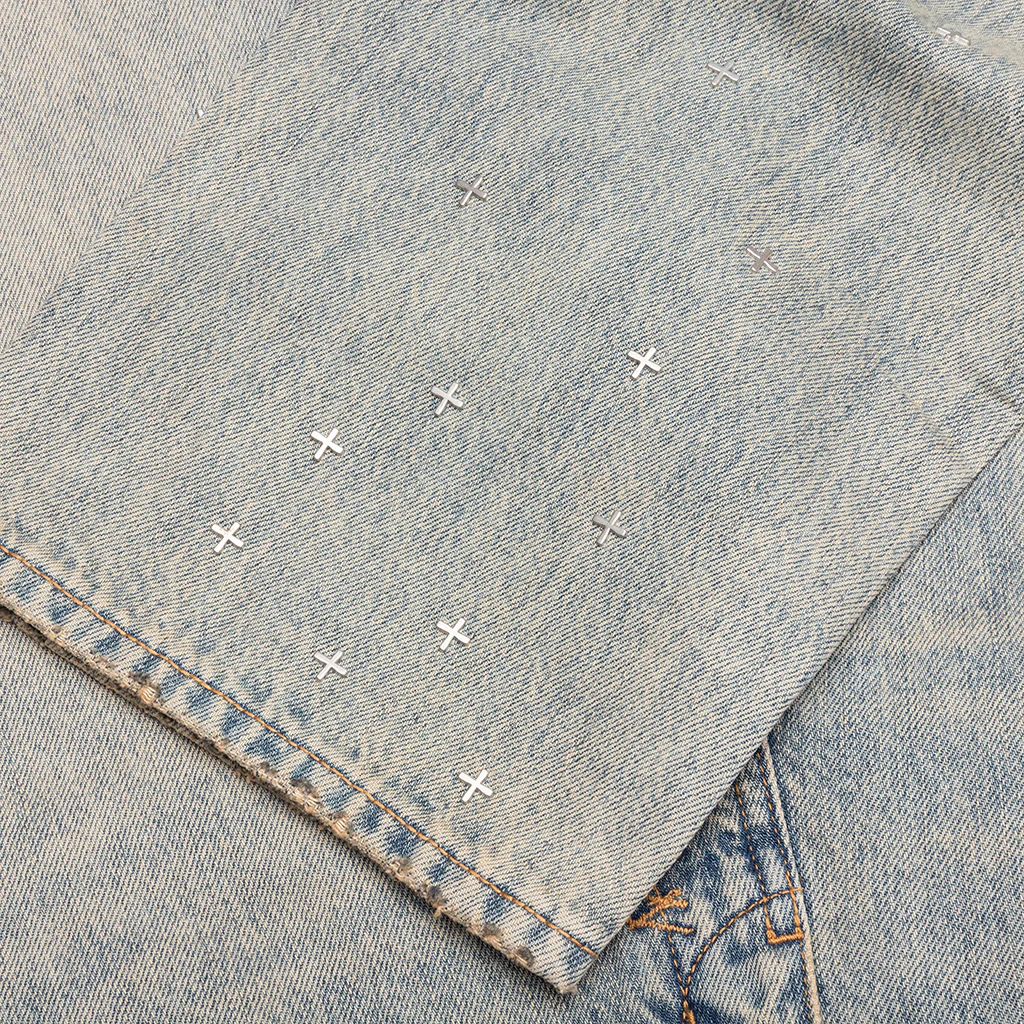 Anti K Stagelight Metalik Pants - Denim - Image 4