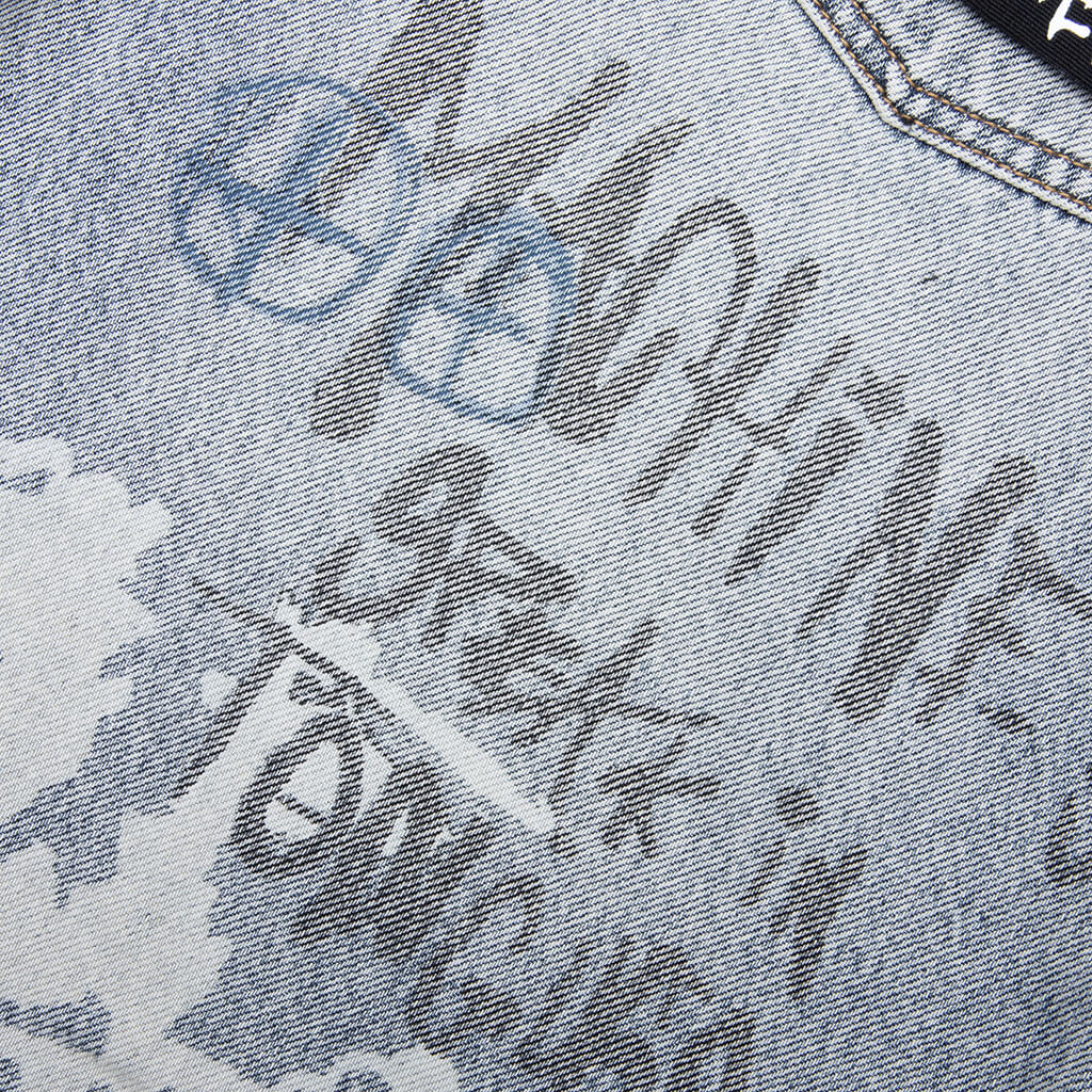 Maxx Short - Rogue Blue Graffiti - Image 3