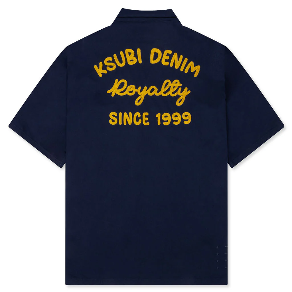 Mekanik Boiler S/S Shirt - Ink Blue - Image 2