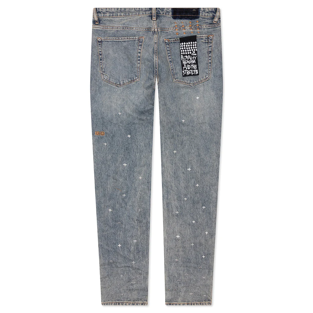 Van Winkle Stagelight Metalik Pants - Denim - Image 2