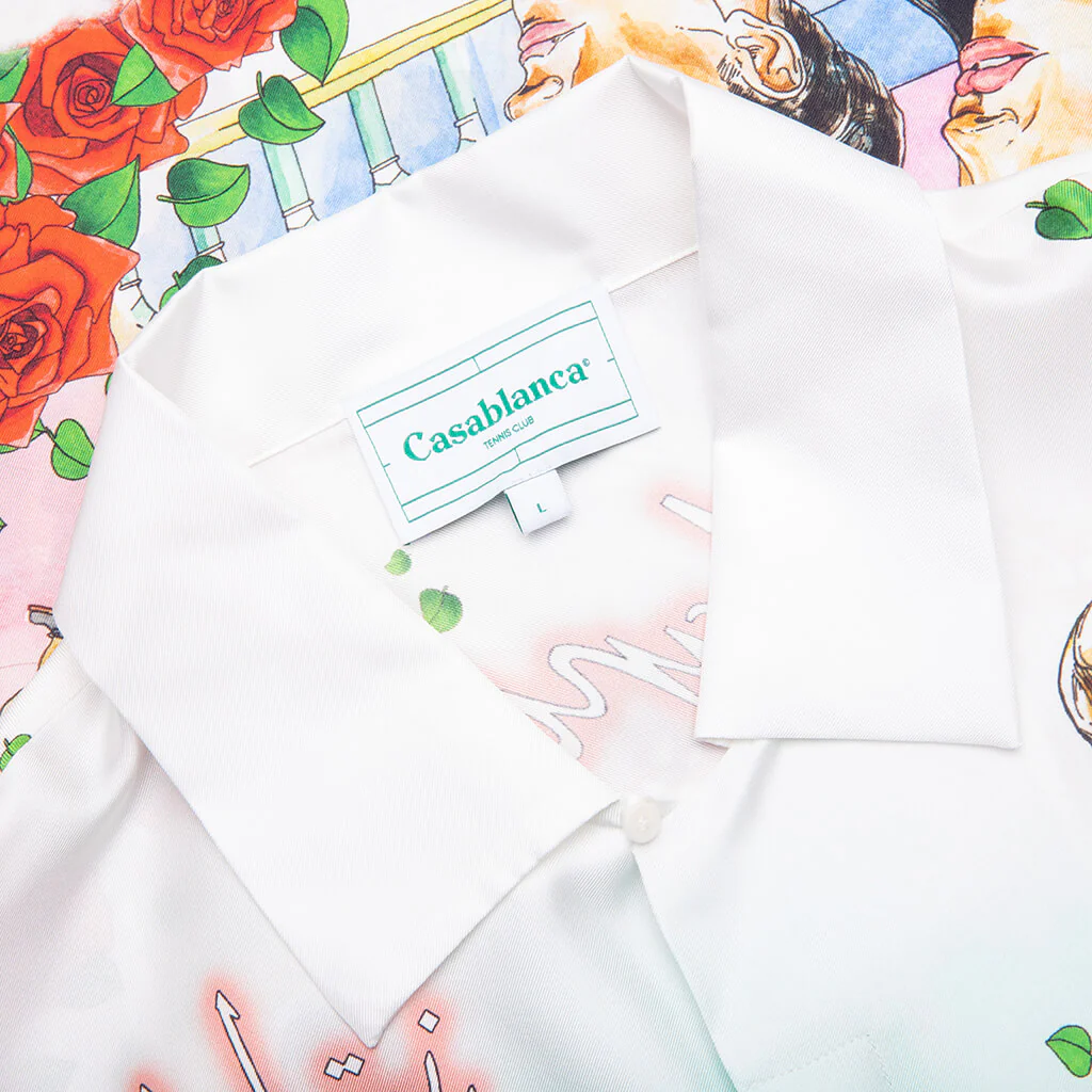 La Liaison Silk Twill Shirt - Multi - Image 3