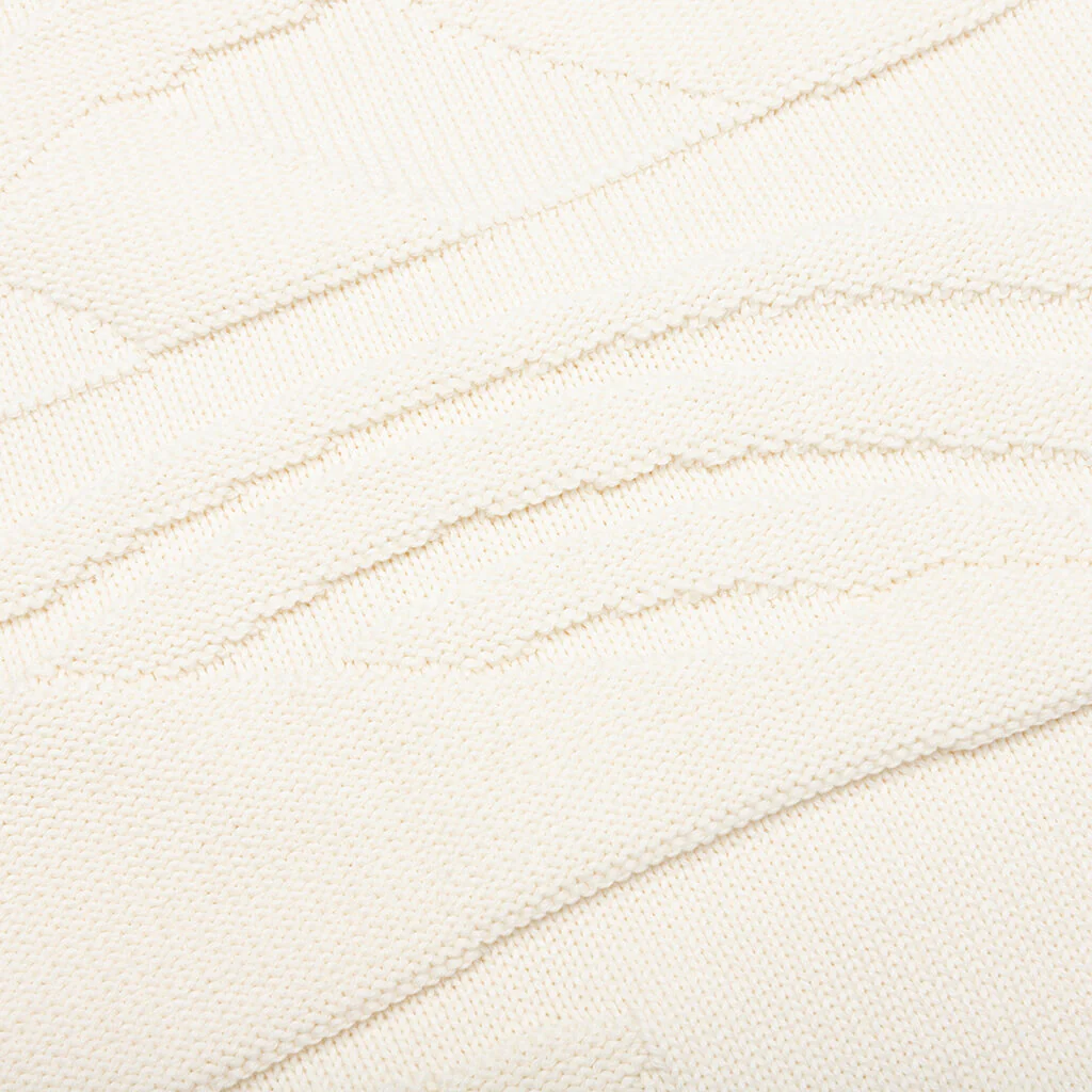 Landscaped Knitted Pullover - Off White - Image 4