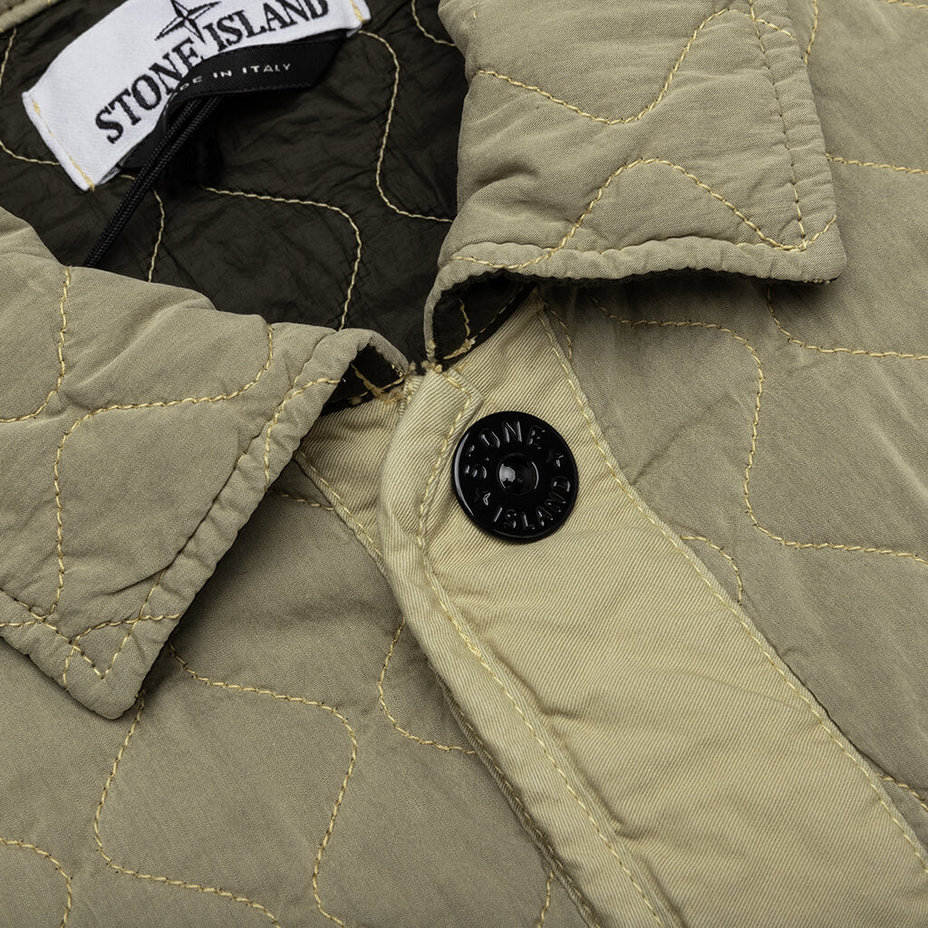 Light Quilted Jacket - Natural Beige - Image 3