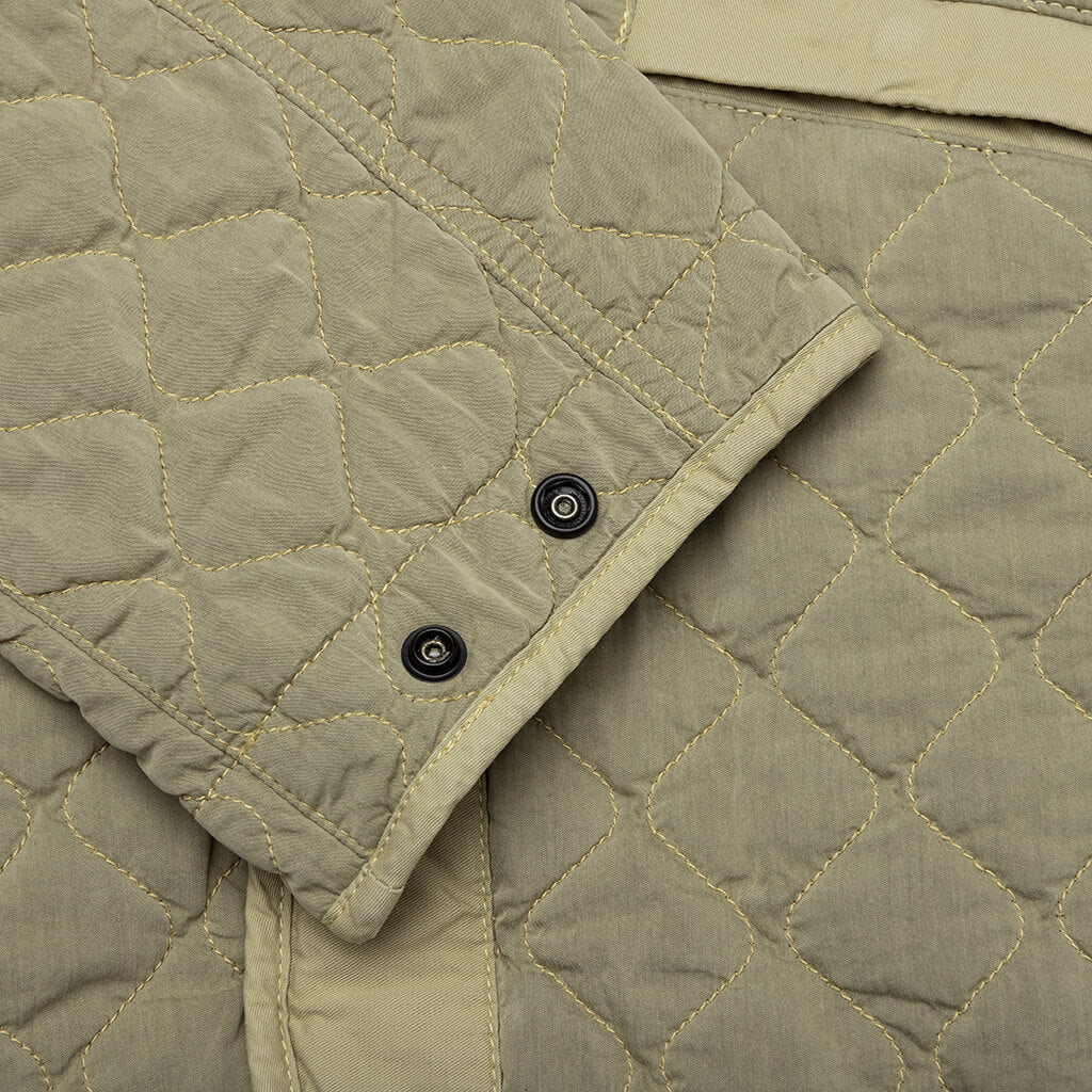 Light Quilted Jacket - Natural Beige - Image 5