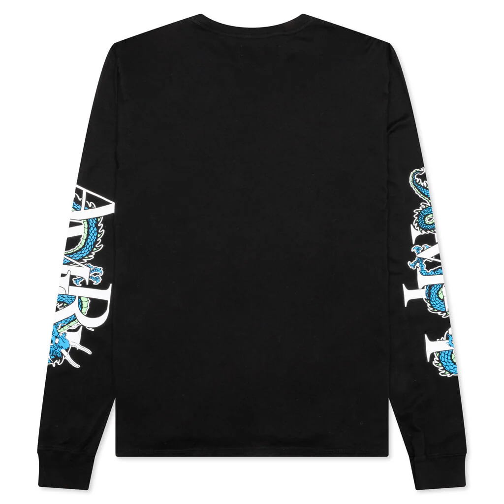 LNY Dragon L/S Tee - Black - Image 2