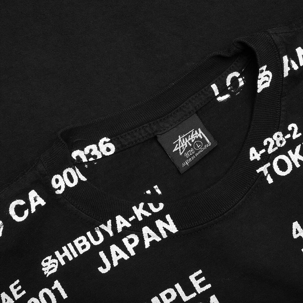 Locations Pigment Dyed Tee - Black - Image 3