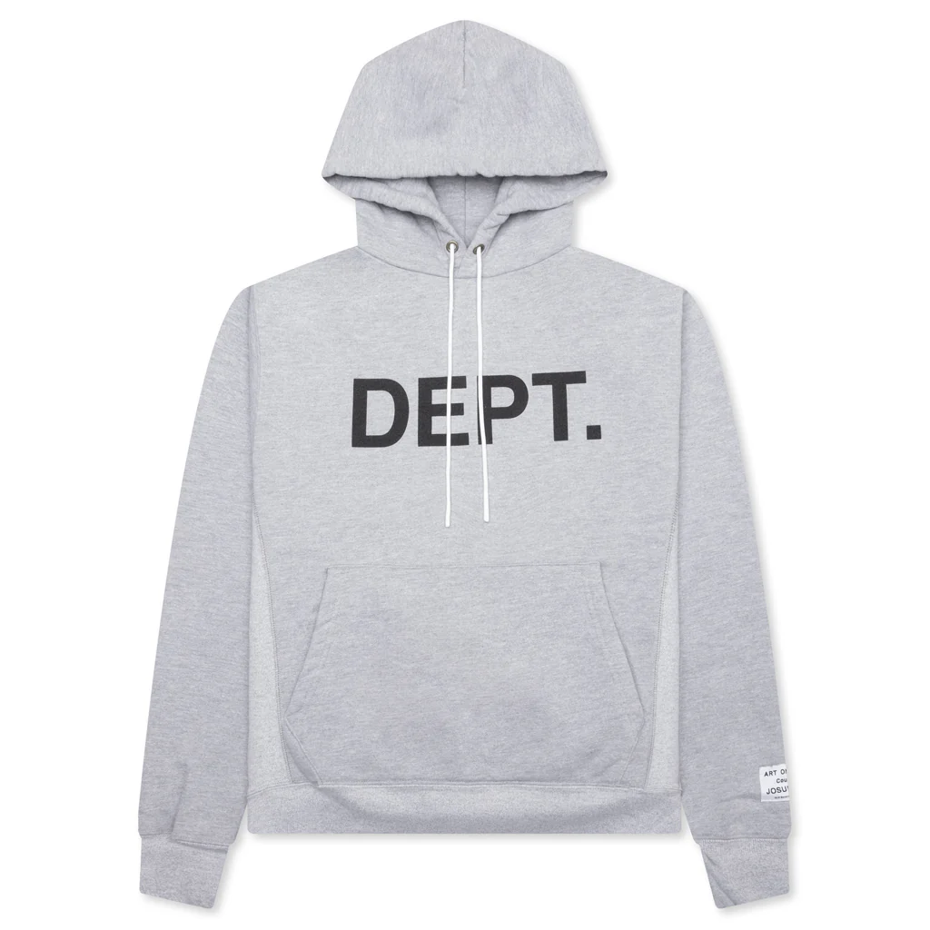 Logo Hoodie - Heather Grey