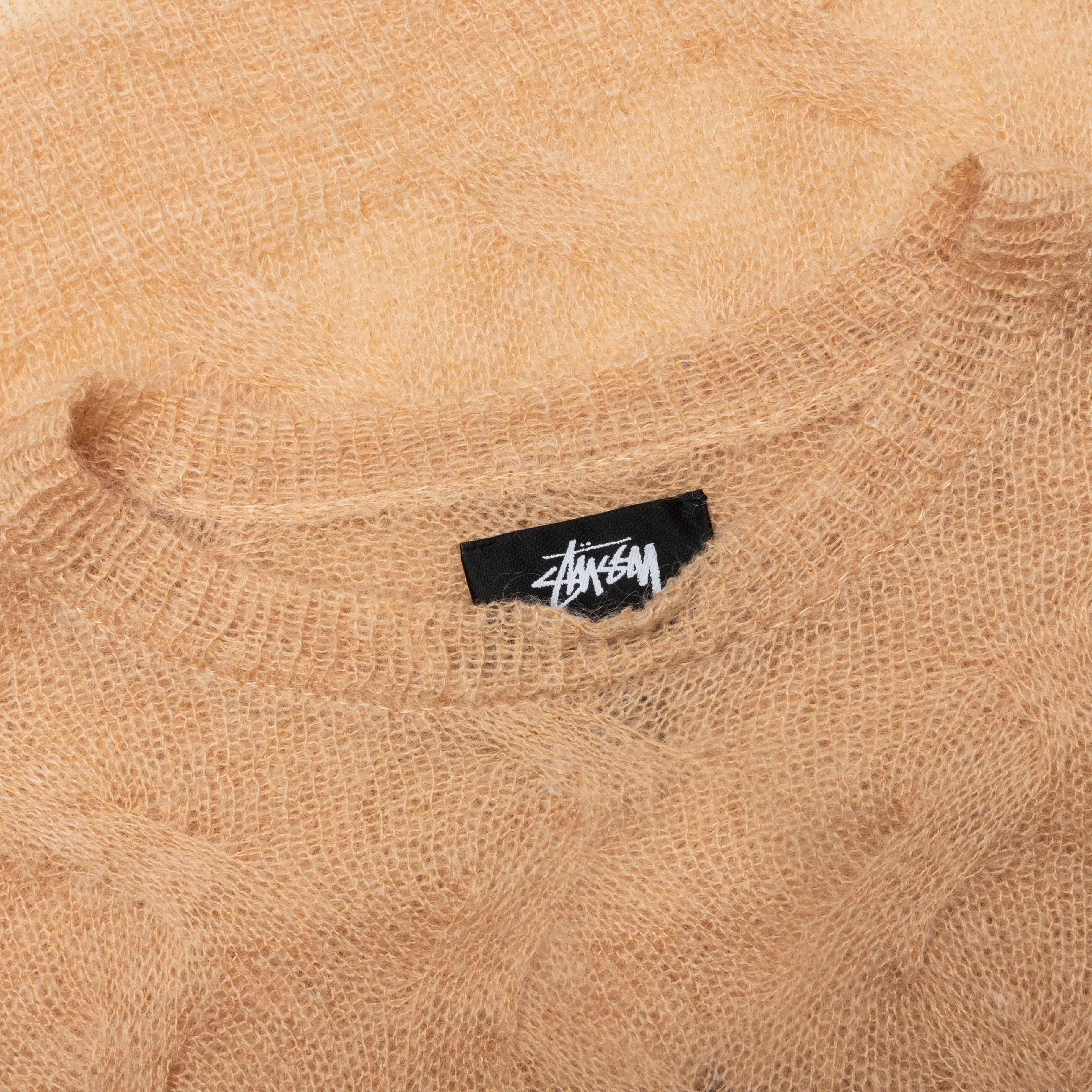 Loose Knit Cross Cable - Sand - Image 3