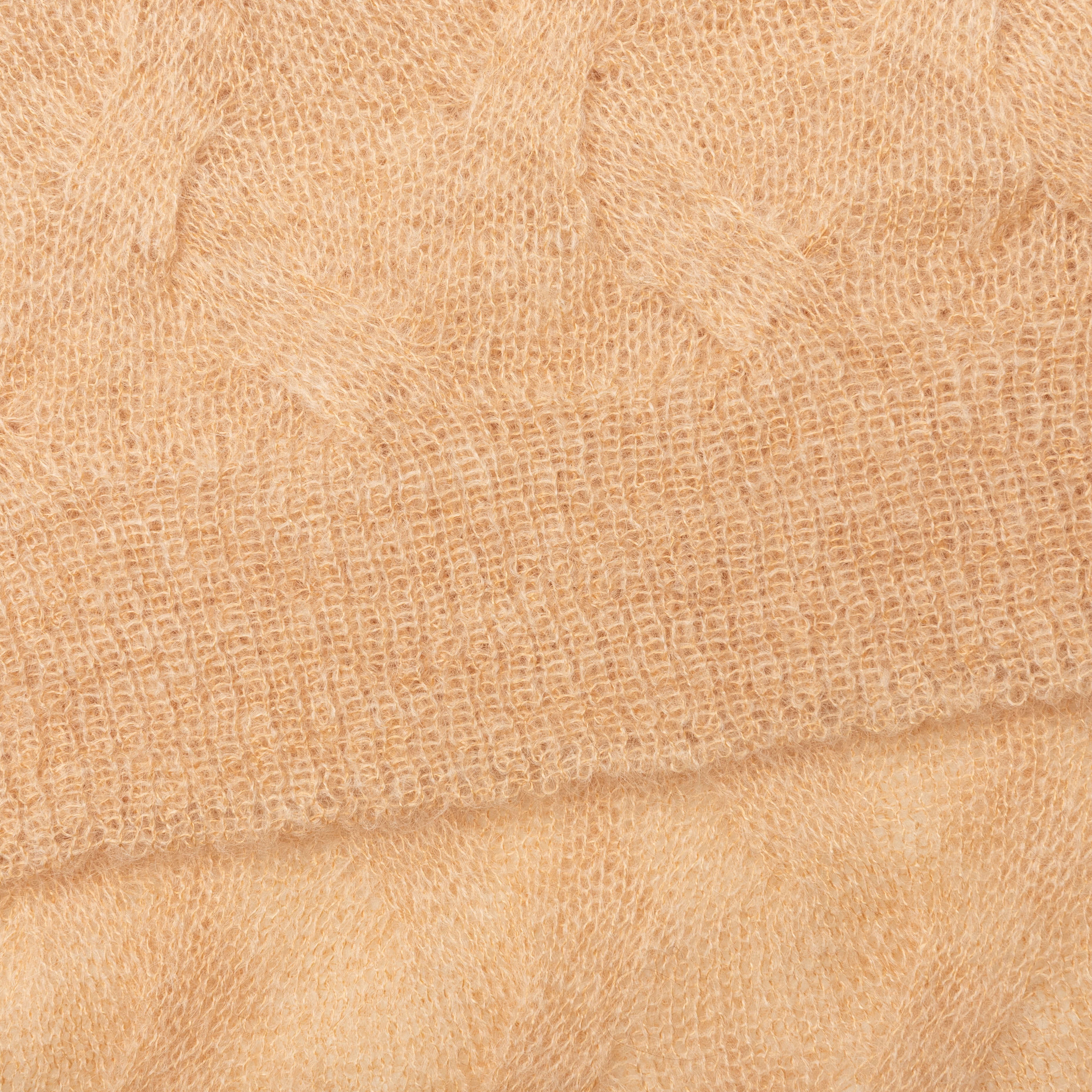 Loose Knit Cross Cable - Sand - Image 4