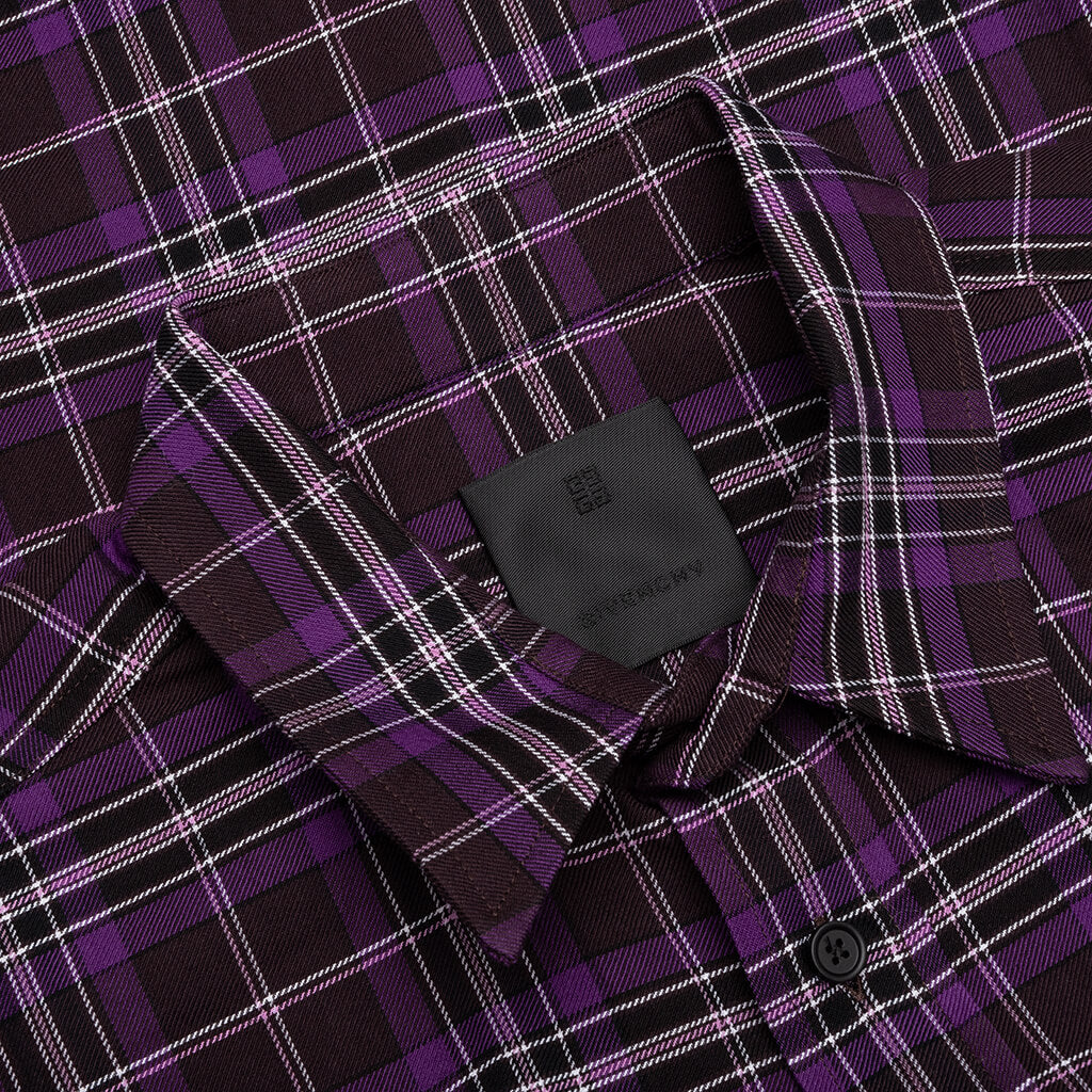 Lumberjack Shirt - Dark Purple - Image 3