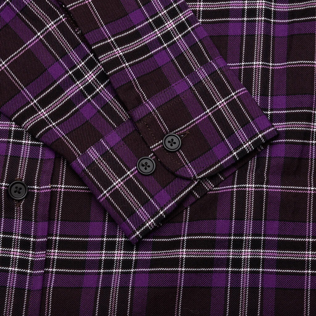 Lumberjack Shirt - Dark Purple - Image 5