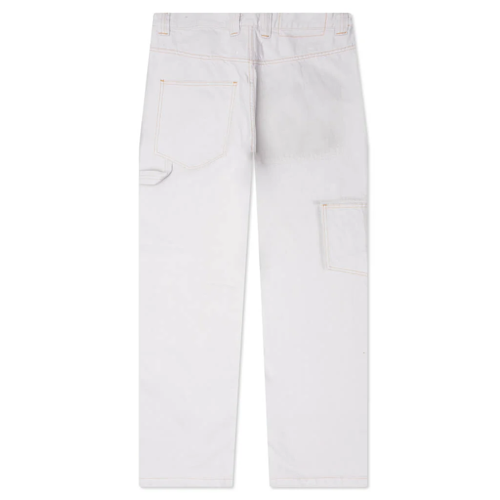Chalk Selvedge Utility Jeans - Ice - Image 2