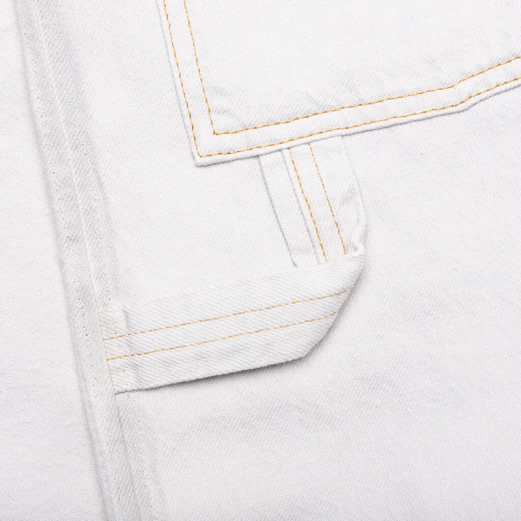 Chalk Selvedge Utility Jeans - Ice - Image 5