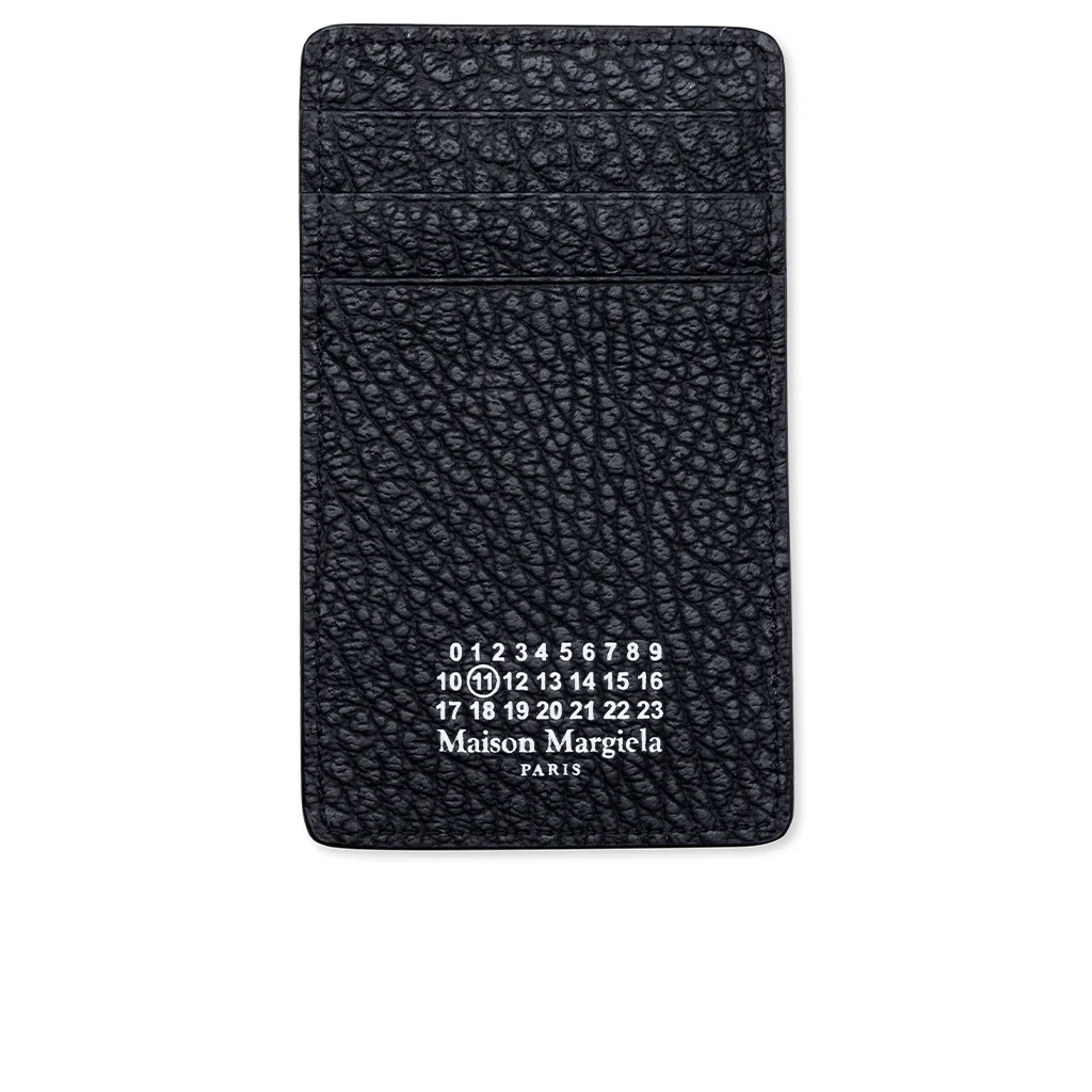Four Stitches Cardholder - Black