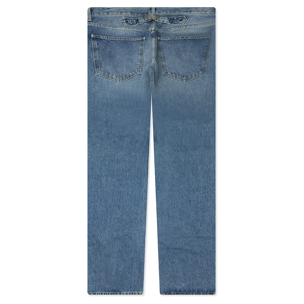 Pants 5 Pockets - Medium Blue - Image 2