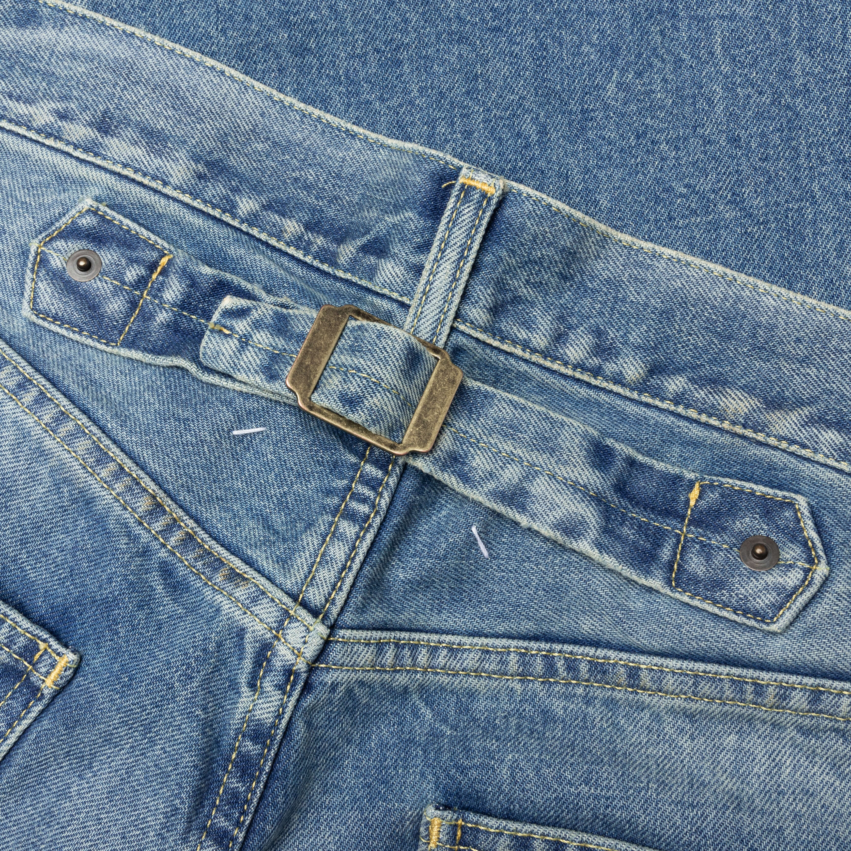 Pants 5 Pockets - Medium Blue - Image 4