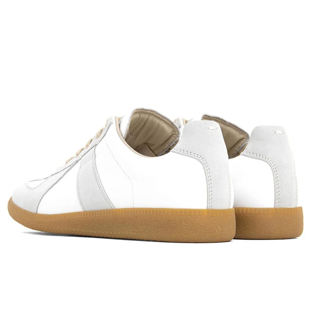 Replica Low Top Calf Skin - White/Grey - Image 3