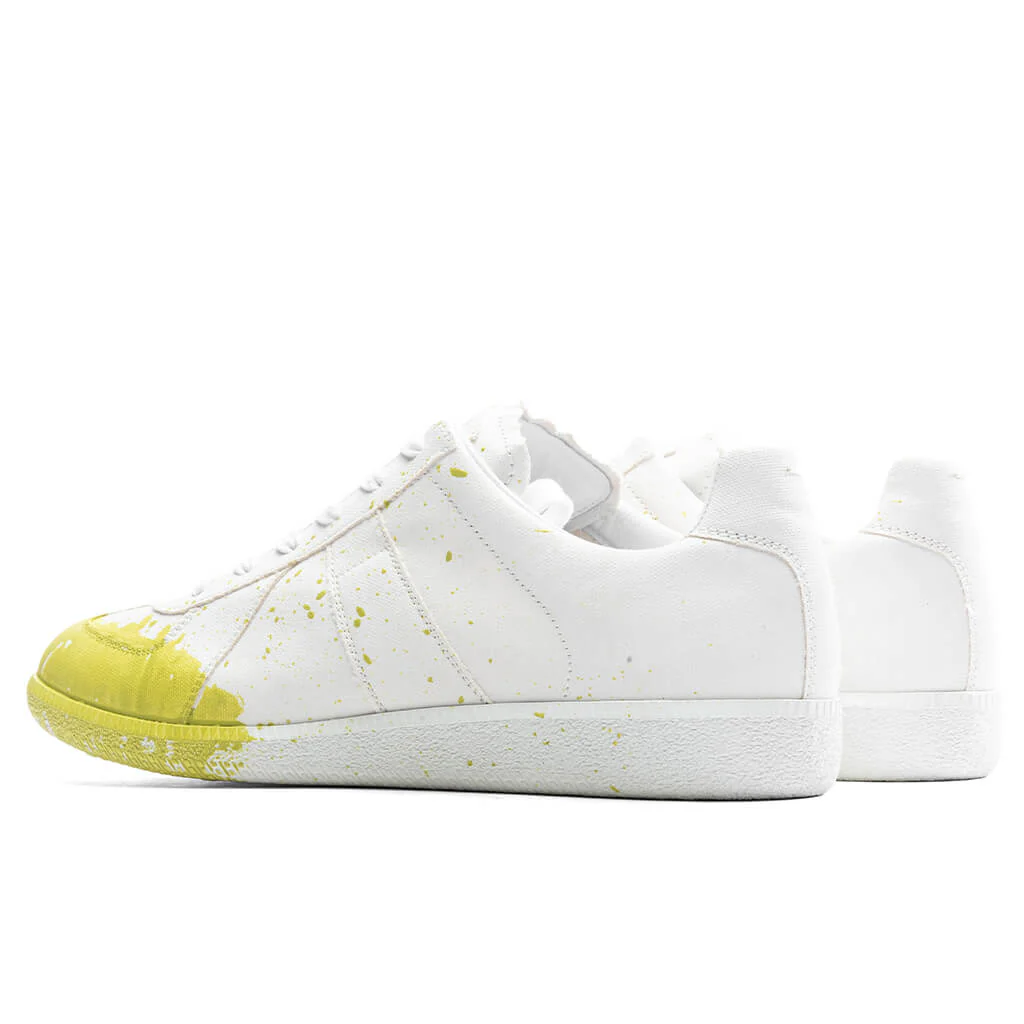 Paint Splatter Sneakers - White/Cedro - Image 3