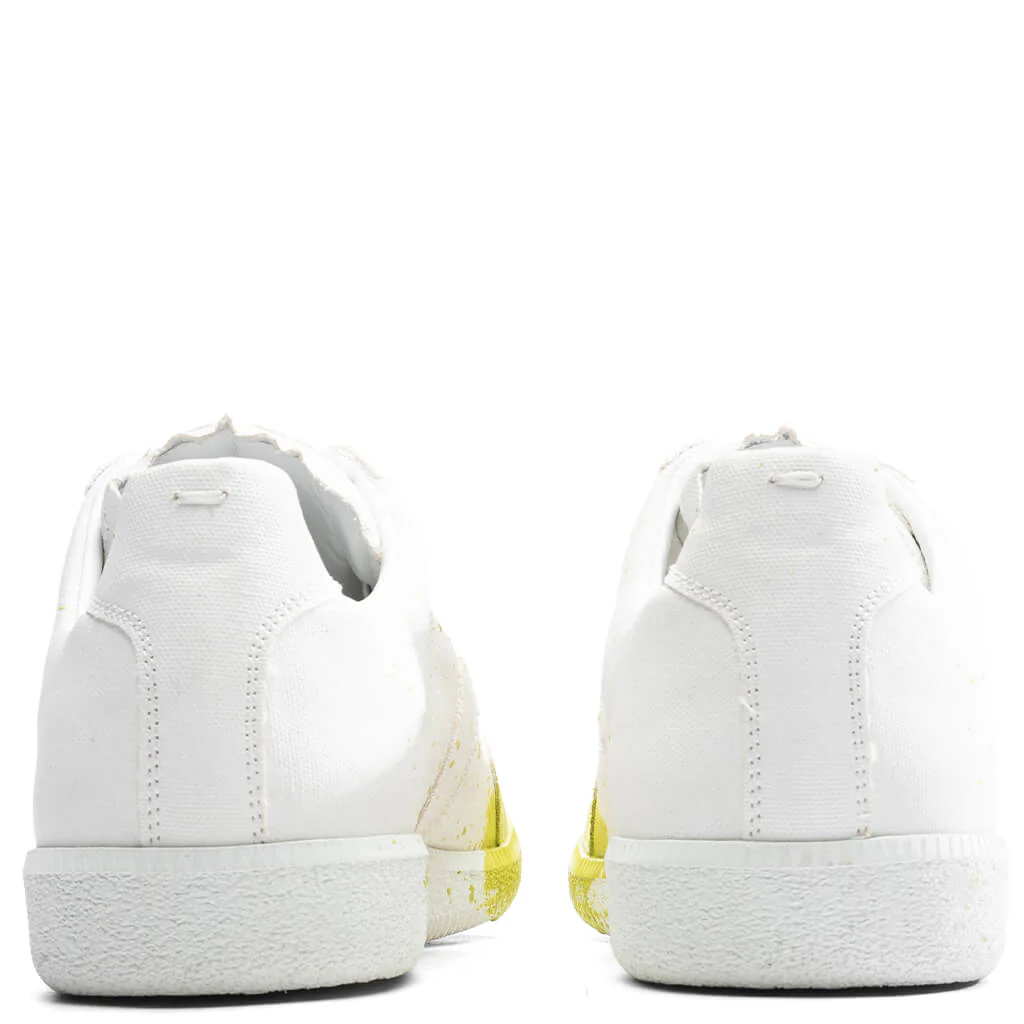 Paint Splatter Sneakers - White/Cedro - Image 4