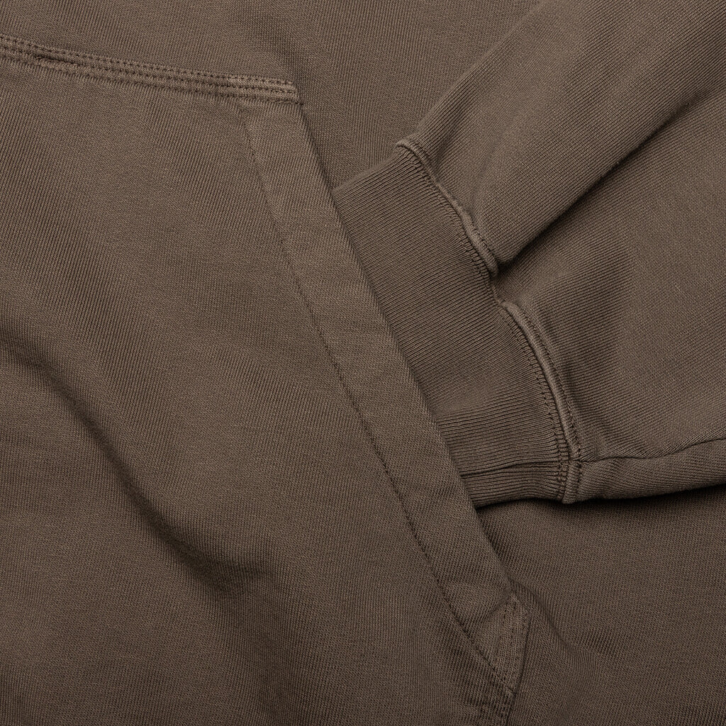 Zip-Up Sweat Hoodie - Mink - Image 3